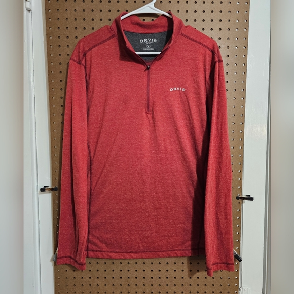 Orvis Mens 1/4 Zip PulloverOrvis Mens 1/4 Zip Pullover - Picture 1 of 10